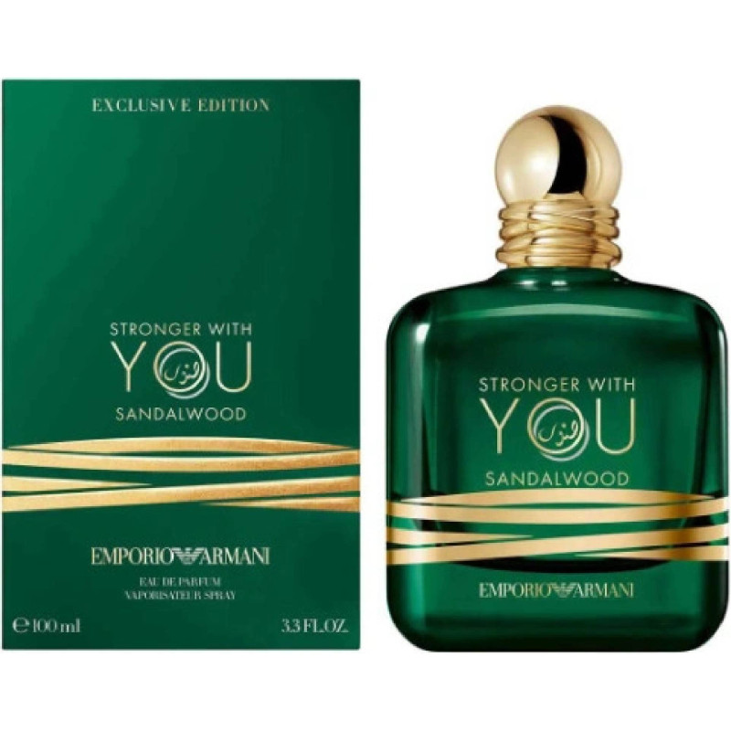 Giorgio Armani Emporio Stronger With You Sandalwood parfumovaná voda pánska 100 ml
